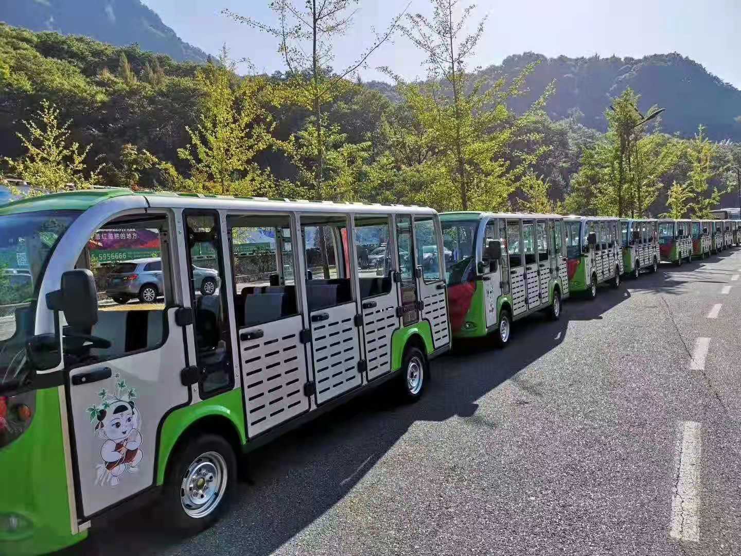 某景區 交車現場
